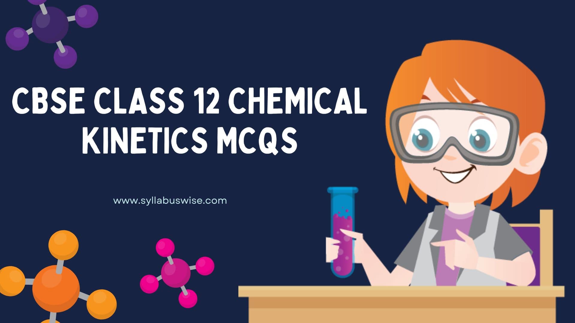 CBSE Class 12 Chemical Kinetics MCQs