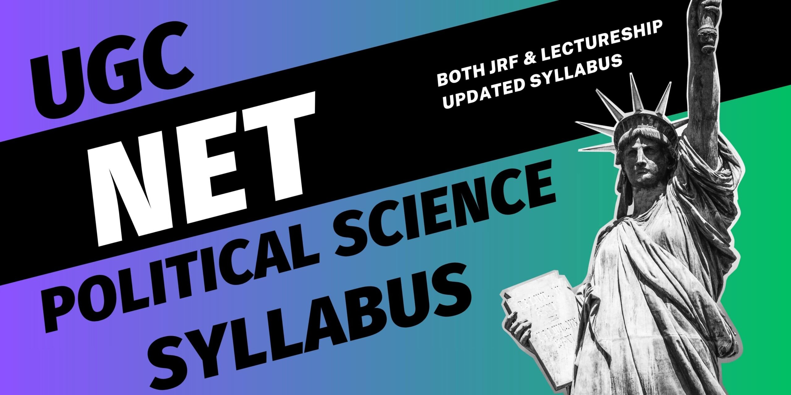 UGC NET political science syllabus