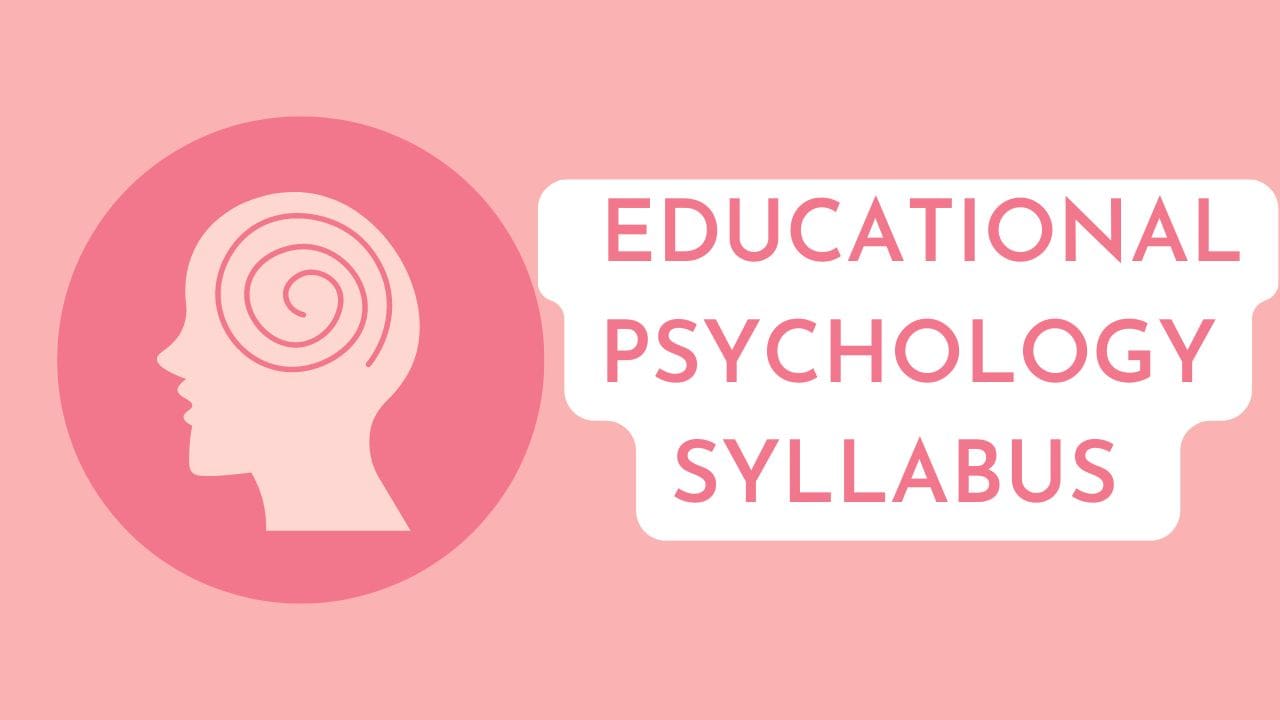 Educational Psychology Syllabus