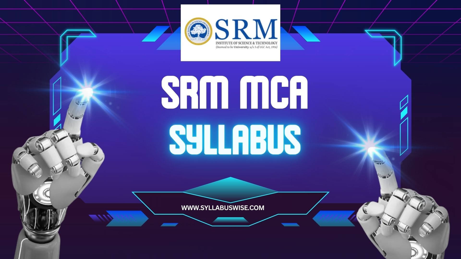 SRM MCA SYLLABUS 2024